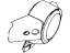 Mopar 6FG84DX9AB Cover Steering Wheel Back