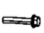 Mopar 6513320AA Stabilizer Link Bolt, Rear