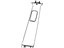 Mopar 1GP92DX9AH Upper Center Pillar Trim, Black, Passenger Side