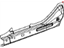 Mopar 68102524AD Rear Sill, Inner Passenger Side