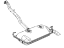 Mopar 68038798AA Clamp Exhaust