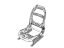 Mopar 6511652AA Screw M10X1.5X40.5, Seat To Floor Mounting