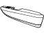 Mopar 1VZ503X9AA Armrest Rear Door Trim