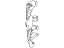 Mopar 68518252AA Combination Lamp Assy Bracket