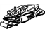 Mopar 52129170AF Bracket And Insulator Transmission Support