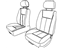Mopar 68030842AA Seat Frame, Front Passenger Side