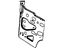 Mopar 55395666AI Side Panel, Front Passenger Side