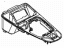 Mopar 6AS18DX9AB Bezel Gear Shift Indicator