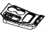Mopar 5VK201A5AF Bezel Gear Shift Indicator