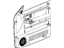 Mopar 5HR061J3AC Panel Front Door Trim
