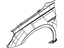 Mopar 68079072AB Fender, Front Passenger Side