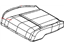 Mopar 5SL01XDVAA Cover Front Seat Cushion