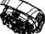 Mopar 1VH87DX9AD Air Bag Driver, Driver Side