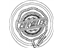 Mopar 1LB74SZ0AA Cap Wheel Center