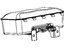 Mopar 68081248AA Air Bag Passenger, Passenger Side