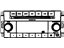 Mopar 5064759AC Radio Am / Fm / Dvd / Hdd / Mp3 / SDARS / Rear Camera