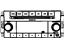 Mopar 5064757AB Radio Am / Fm / Dvd / Hdd / Mp3 / Rear Camera