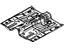 Mopar 5076465AB Front Floor Pan