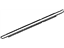 Mopar 5074166AA Weatherstrip Rear Door Belt