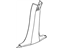 Mopar UM22XDBAF Molding B Pillar