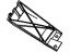Mopar 55157436AB Bracket Fender Applique
