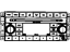 Mopar 5064920AE Radio Am/Fm/6 Dvd/SDARS