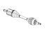 Mopar 68292311AA Shaft Axle Half