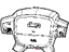 Mopar 1GS311D3AE Air Bag Driver, Driver Side