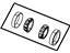Mopar 68046923AA Side Bearings