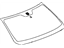 Mopar 68050019AA Windshield Shipping Assembly-30 Lite Glass