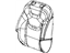 Mopar 5XM90DX9AD Cover Front Seat Back