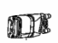 Mopar 6KC74TX7AE Center Buckle, Rear