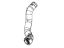 Mopar 68366434AB Hose Radiator Inlet