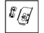 Mopar 5065556AE Striker Retainer, Rear Passenger Side