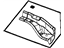 Mopar 5073059AA Seat Crossmember, Rear