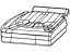 Mopar 6ED29LA3AB Cover Rear Seat Cushion 3RD Row
