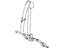 Mopar 5JY841D5AA Latch, Slate Gray, Rear Inner