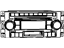 Mopar 5091523AM Radio AM/FM/Cassette With CD