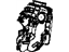 Mopar 4589414AA Latch Rear Door See Illustration [Dpm-220]