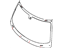 Mopar 68102844AA Windshield Shipping Assembly-30 Lite Glass