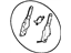 Mopar 5012766AA Latch, Center Outer Passenger Side