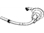 Mopar 68185113AB Release Hood Latch with Hose to Master Cylinder
