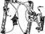 Mopar 68082266AB Cable Outside Handle To Latch Front Door