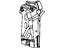 Mopar 55396624AB Reinforcement D Pillar Upper