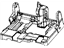 Mopar 1LL45DW1AA Shield Seat Pivot Inboard Inner