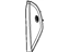 Mopar 1QD22HL9AE End Cover, Beige, Passenger Side