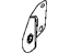 Mopar 4610128AC Bracket Seat Belt