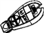 Mopar 5026537AG Transmitter Integrated Key Fob