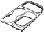 Mopar 6BR151X9AA Bezel Gear Shift Indicator