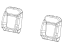 Mopar 6QJ46XDBAA Cover Front Seat Back